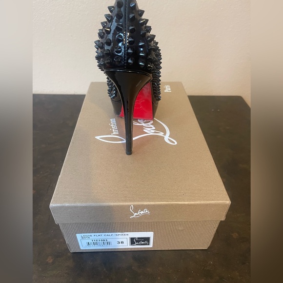 Christian Louboutin Louis Calf/Spike Shoe - Picture 10 of 10